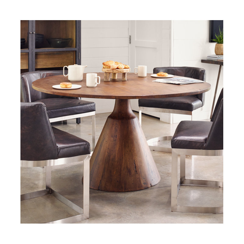 Bronx Round Dining Table, Tanner Brown