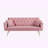 Ethyleen Twin 71.65'' Velvet Convertible Sofa-1574009548