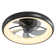 20'' 5 - Blade LED Chandelier Ceiling Fan with Light Included Way Day