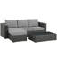 Ensemble modulaire d'extérieur Sunway 3 pièces Modway-38631775