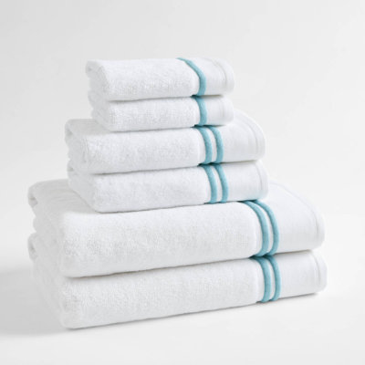 Roan Border 6 Piece Towel Set