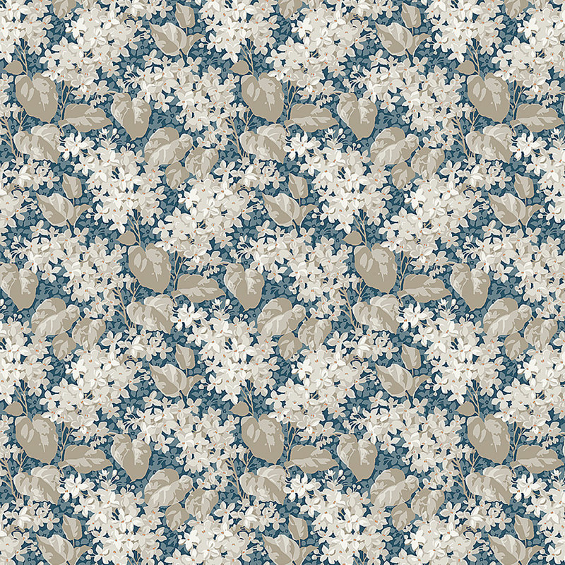 Boråstapeter Aratorp Wallpaper, Blue