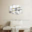Reproduction sur toile Biplane Pop-93059990