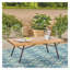 Causeuse d'extérieur avec table basse Canoga