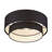 Bainbridge 3 Light Black Large Semi-flush