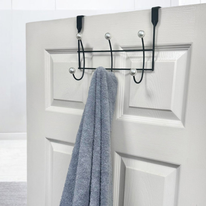 Akoya Over Door Storage Hooks, Matte Black