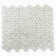 12” x 12” Carrara White Daisy Flower Mosaic Marble Tile Sheets Polished
