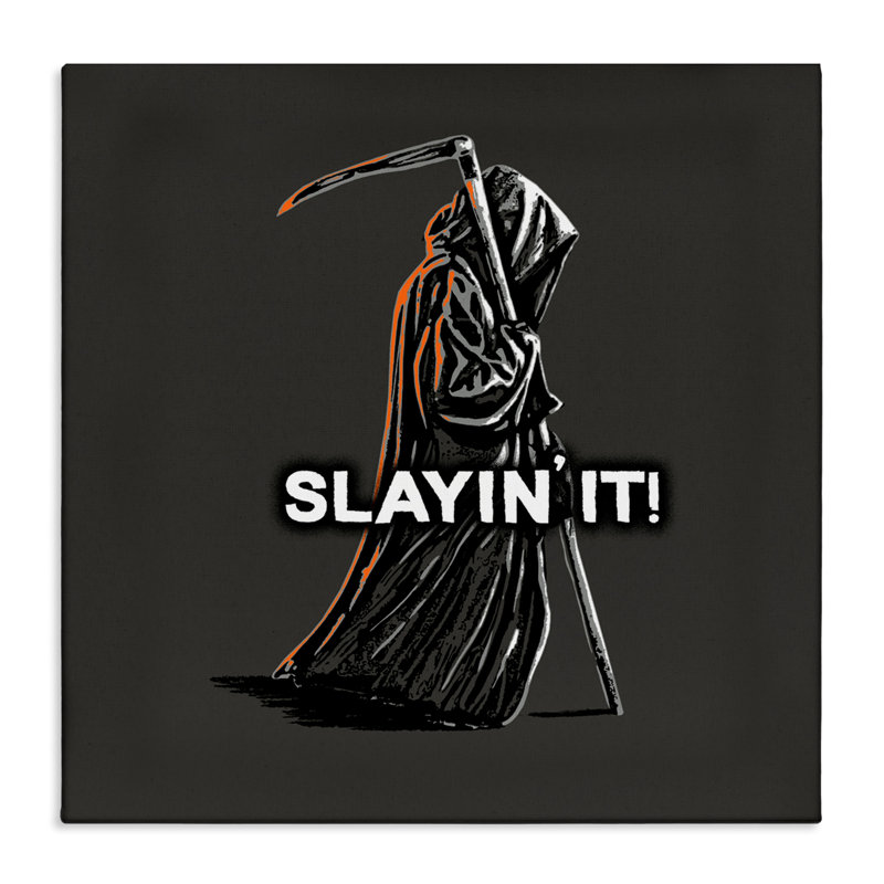 «Slayin 'It Grim Reaper», conception par Jedco Brands, Inc., H 36 po x l 36 po