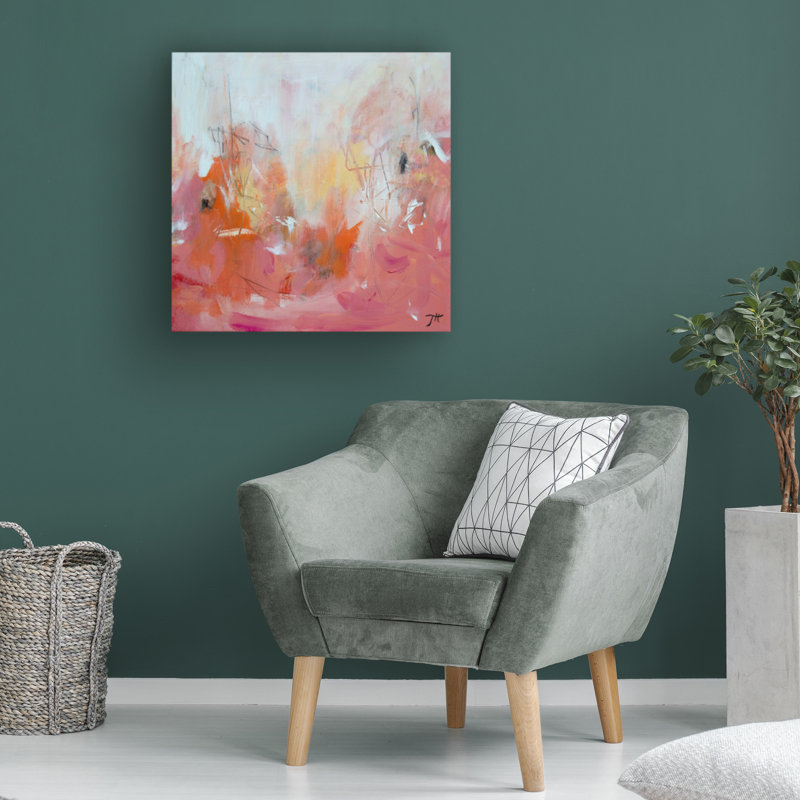 Œuvre d'art sur toile bolologique 6, H 14 po x l 14 po