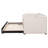   Velvet Upholstered Daybed With Pop Up Trundle, Beige-862924122