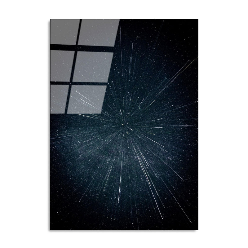 Peinture décorative en verre trempé