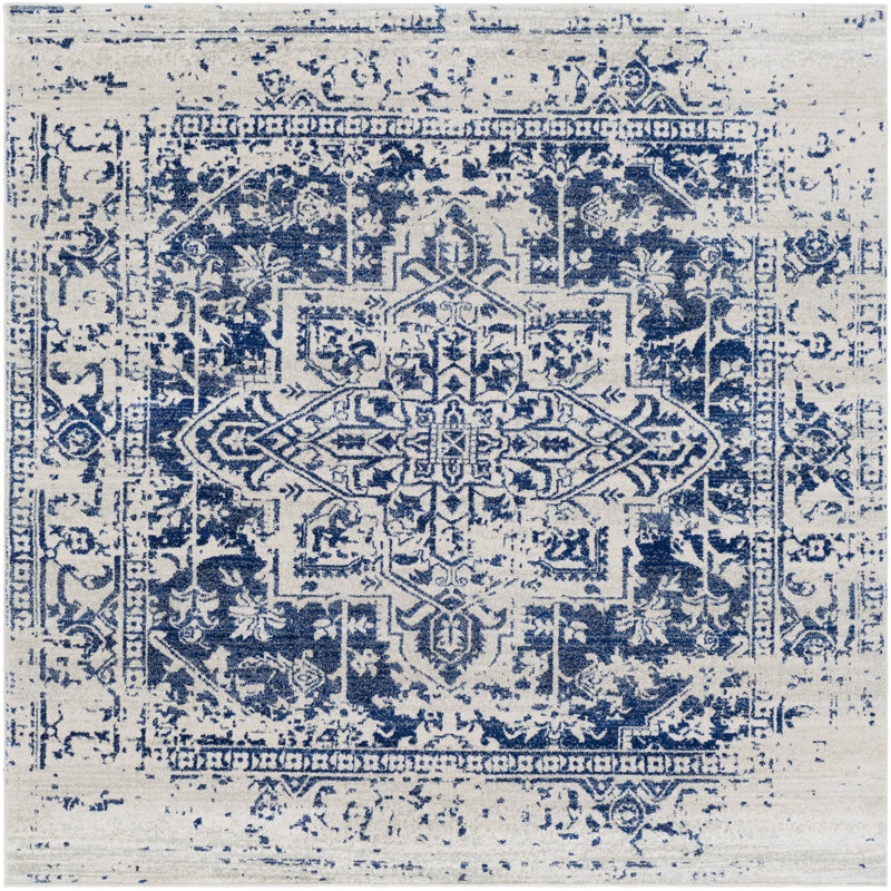 Hillsby Oriental Indoor Rug, Square 6'7"