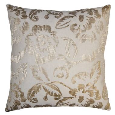 Square Feathers Domain Throw Pillow by Ron McIntyre | Perigold