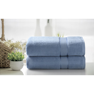 Kathy Ireland Zero Twist Cotton Plush Bath Sheet Set