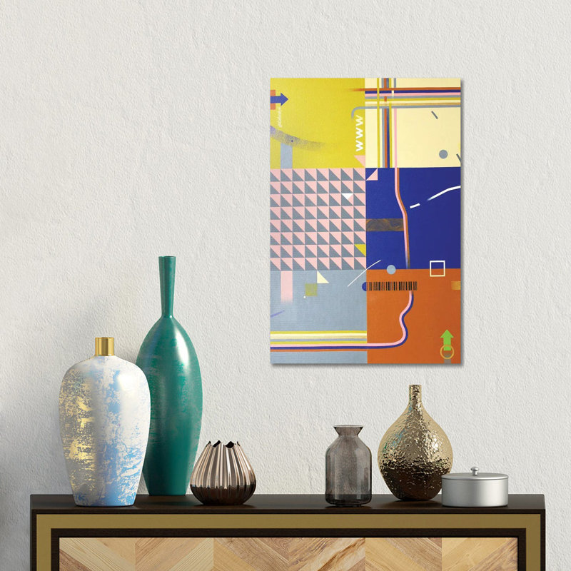 www 1 Piece Wall Art on Canvas, 30.48 cm H x 45.72 cm W, Wrapped Canvas