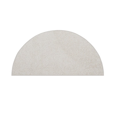 Tapis blanc cassé de couleur unie moderne pour animaux de compagnie et enfants, résistant aux taches et à la décoloration, parfait pour le salon, la salle à manger, la chambre à coucher, la salle de jeux et la chambre d'en