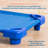 ECR4Kids Stackable Kiddie Cot Corner, Replacement Parts, Daycare Essentials, Blue, 4-Pack