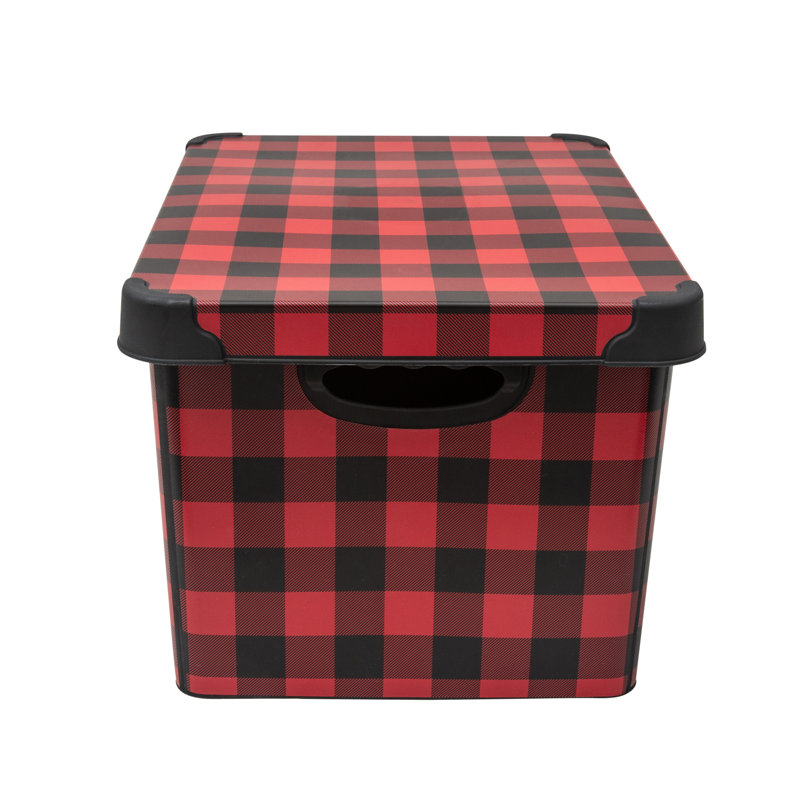 Rangement multi-usages, Noir / rouge