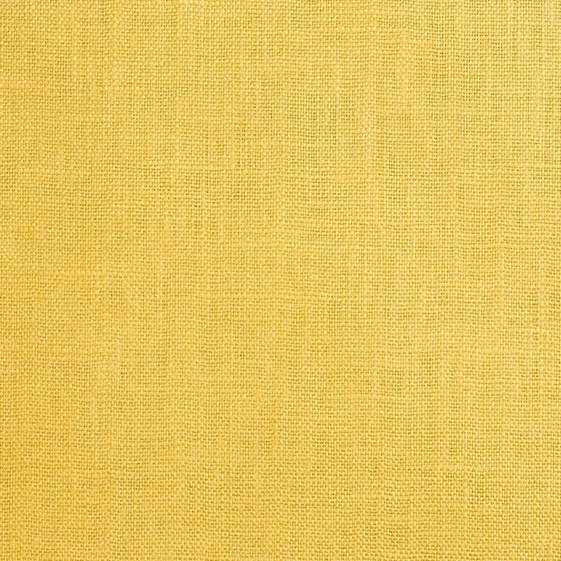 Tissu en lin verni Lange, Jaune