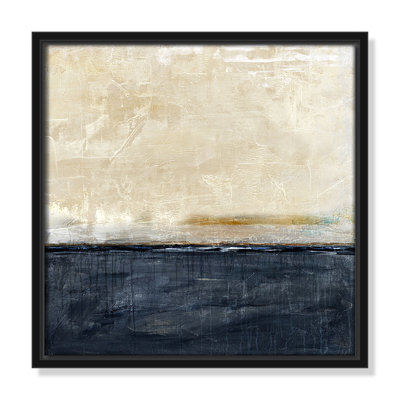 Better Days Navy Print by Denise Brown