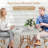 27.5'' Outdoor Bistro Table PE Rattan Round Patio Side Table w/ Heavy Duty Metal Frame