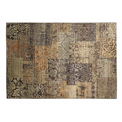 Anupuma Damask Area Rug