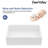 DeerValley 33"L x 20"W Farmhouse Kitchen Sink Deep Single Bowl Fireclay Workstation Sink with Cutting Board and Dish Drying Rack-98220544