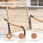  Waverly Round Outdoor Dining Set with Cushioned Wicker Chairs-365013943
