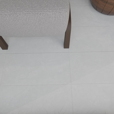 Carreau de porcelaine mat aspect pierre calcaire 12 po x 24 po Nextar