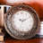 13 Inch Vintage Large Wall Clock, Battery Operated Round Bathroom Clock, Non-Ticking Decorative Retro Analog Clock For Living Room, Office, Kitchen, School, Bedroom