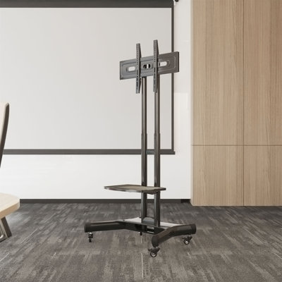 Universal Swivel TV Stand Height Adjustable Table Top