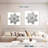 Lelend Silver Snowflakes I