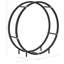 70cm W Vinyl Coated Steel Log Rack