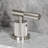Kingston Brass Convergent Two-Handle 3-Hole Deck Mount Widespread Bathroom Faucet with Knurled Handle and Brass Pop-Up Drain-101986820