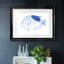 «Blue & White Tropical Fish I», impression sur papier-1650937767-1650937764