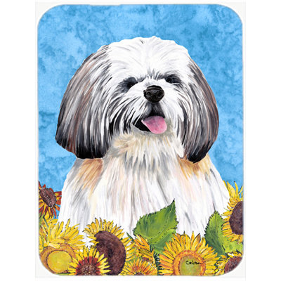 Planche à découper en verre Shih Tzu