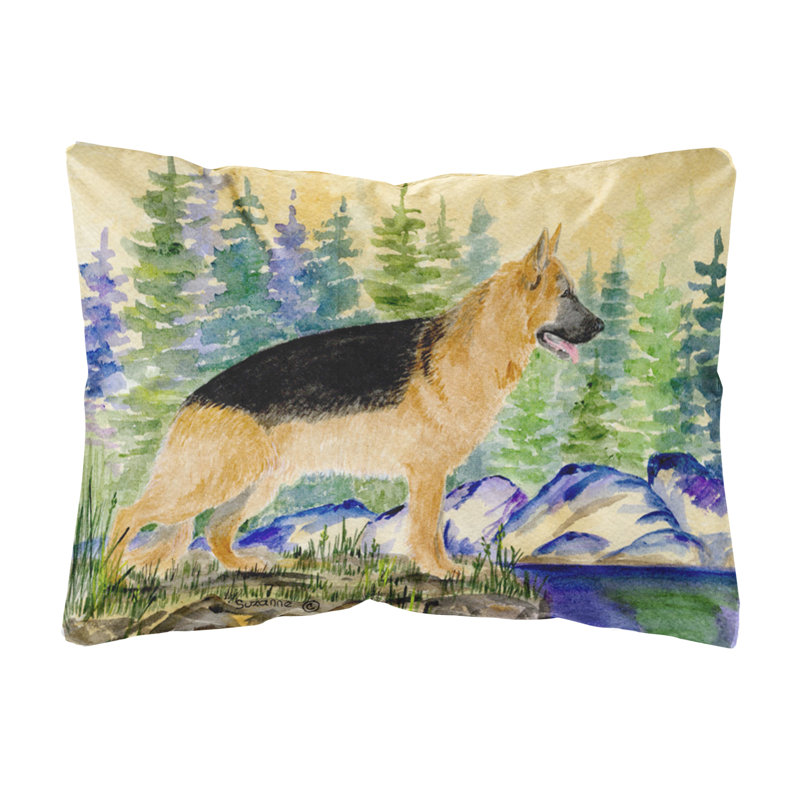 Coussin intérieur/extérieur allemand berger