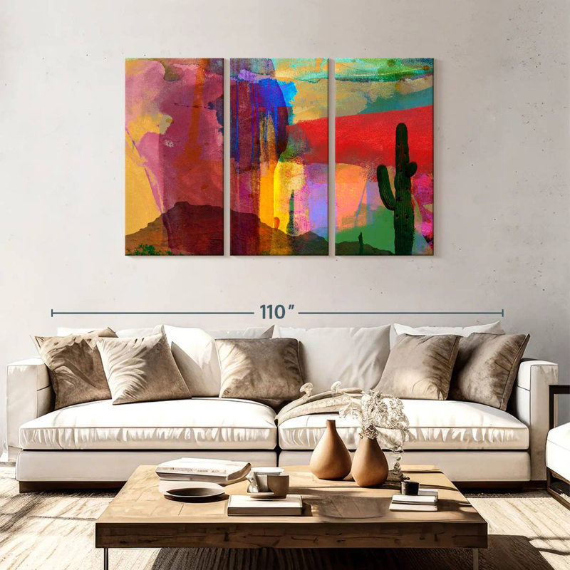 Harnek Mesa Abstract, 48" H x 74" W