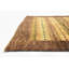 Tapis en laine brun/beige 4 pi x 6 pi 2 po one-of-kind à la main noué la new age Nash