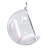 Modholic Hanging Bubble Chair, White Cushions-1100344016