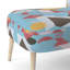Chaise d'appoint rembourrée Geometric Hexagons-1865171621