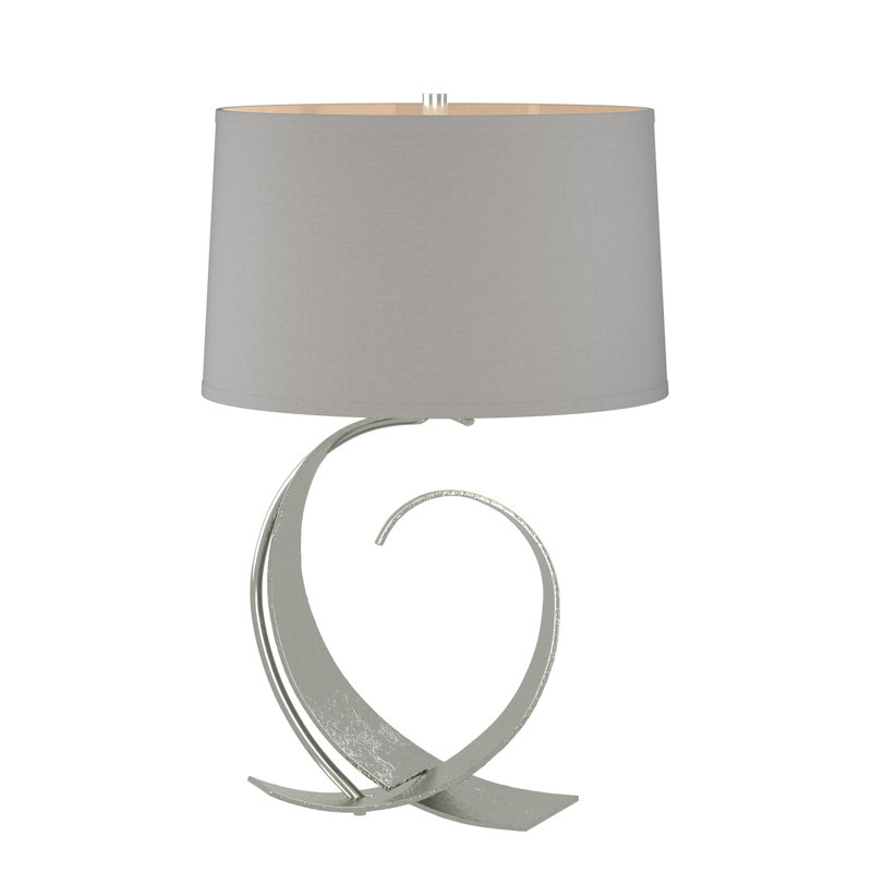 Fullered 22.1'' Table Lamp, Sterling, Natural Anna