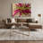 Lyrical Abstraction 57 Brown Canvas Wall Art-449005497