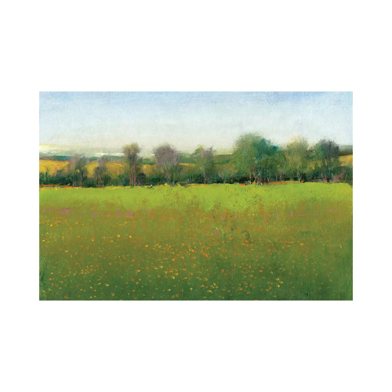 Verdant Countryside I by Tim OToole - Wrapped Canvas Gallery-Wrapped Canvas Giclée, 66.04 cm H x 45.72 cm W x 3.175 cm D