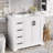 36" Single Bathroom Vanity With Ceramic Sink-2022336875