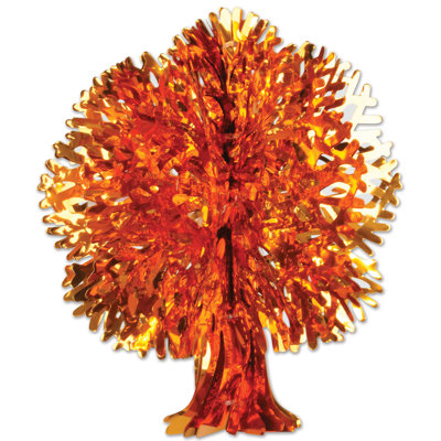 Arbre d’automne métallique automne/thanksgiving