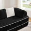 ELYSEES Right 2-Seater Sofa W/Pillows Teddy Fabric-801191119