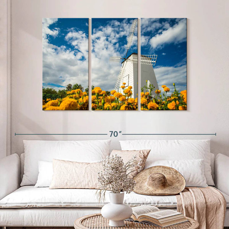 Alvord Spring Windmill, 32" H x 50" W