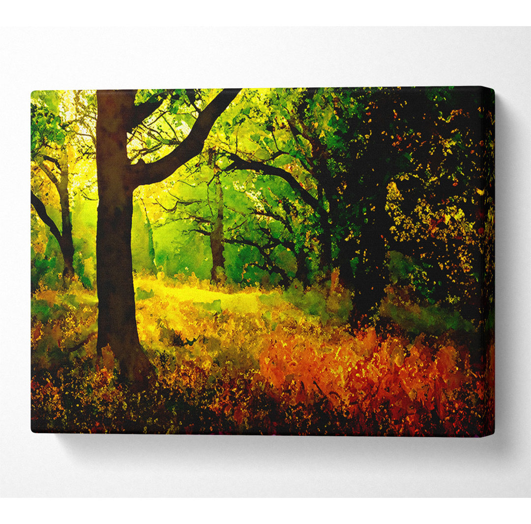 Herbstwunderland - Kunstdrucke auf Leinwand - Wrapped Canvas