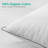 Sleeping Goose Down Plush Support Pillow (Set of 2)-279917337